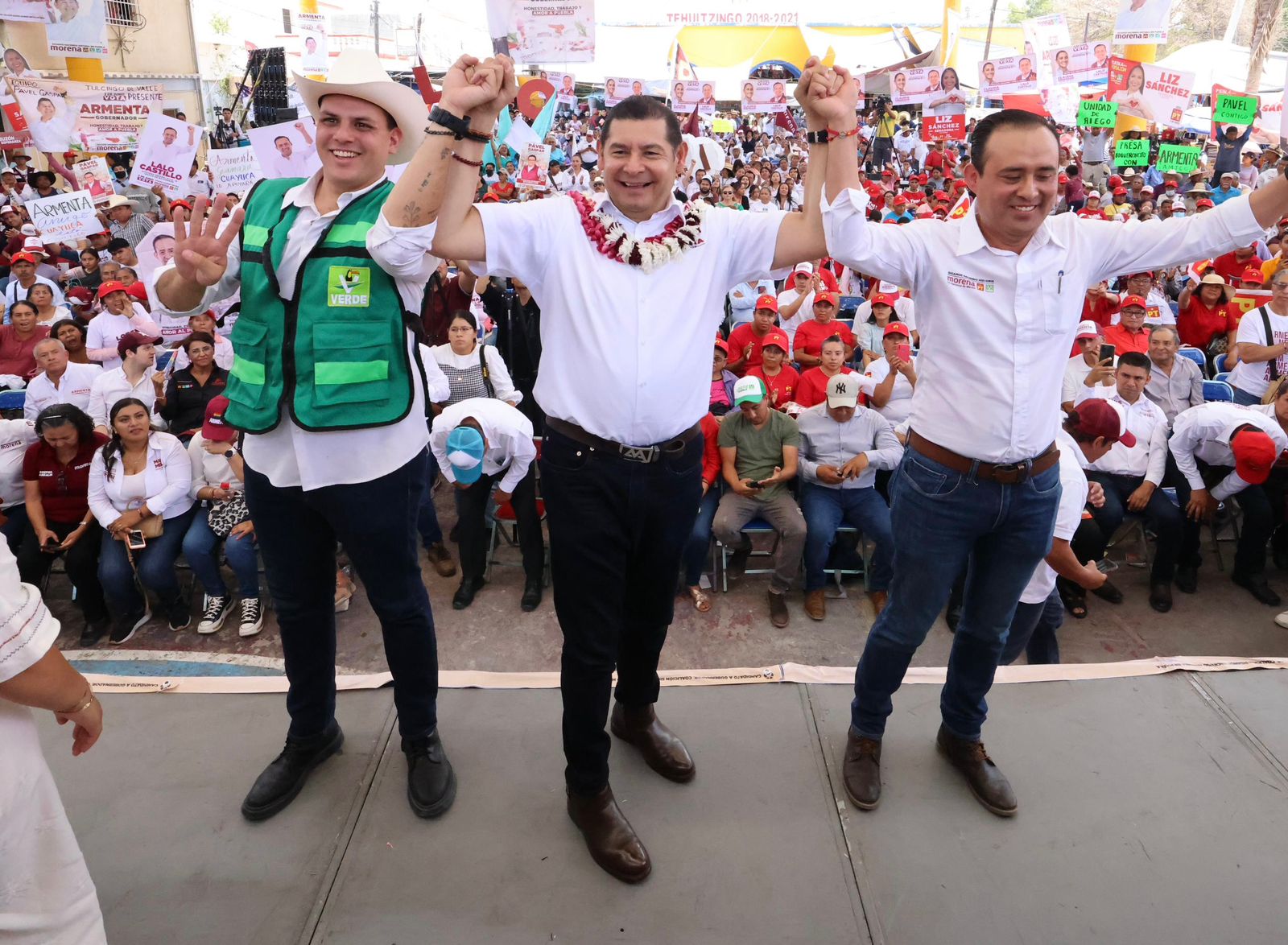 Alejandro Armenta promete revolucionar Puebla con nueva infraestructura y energía sostenible