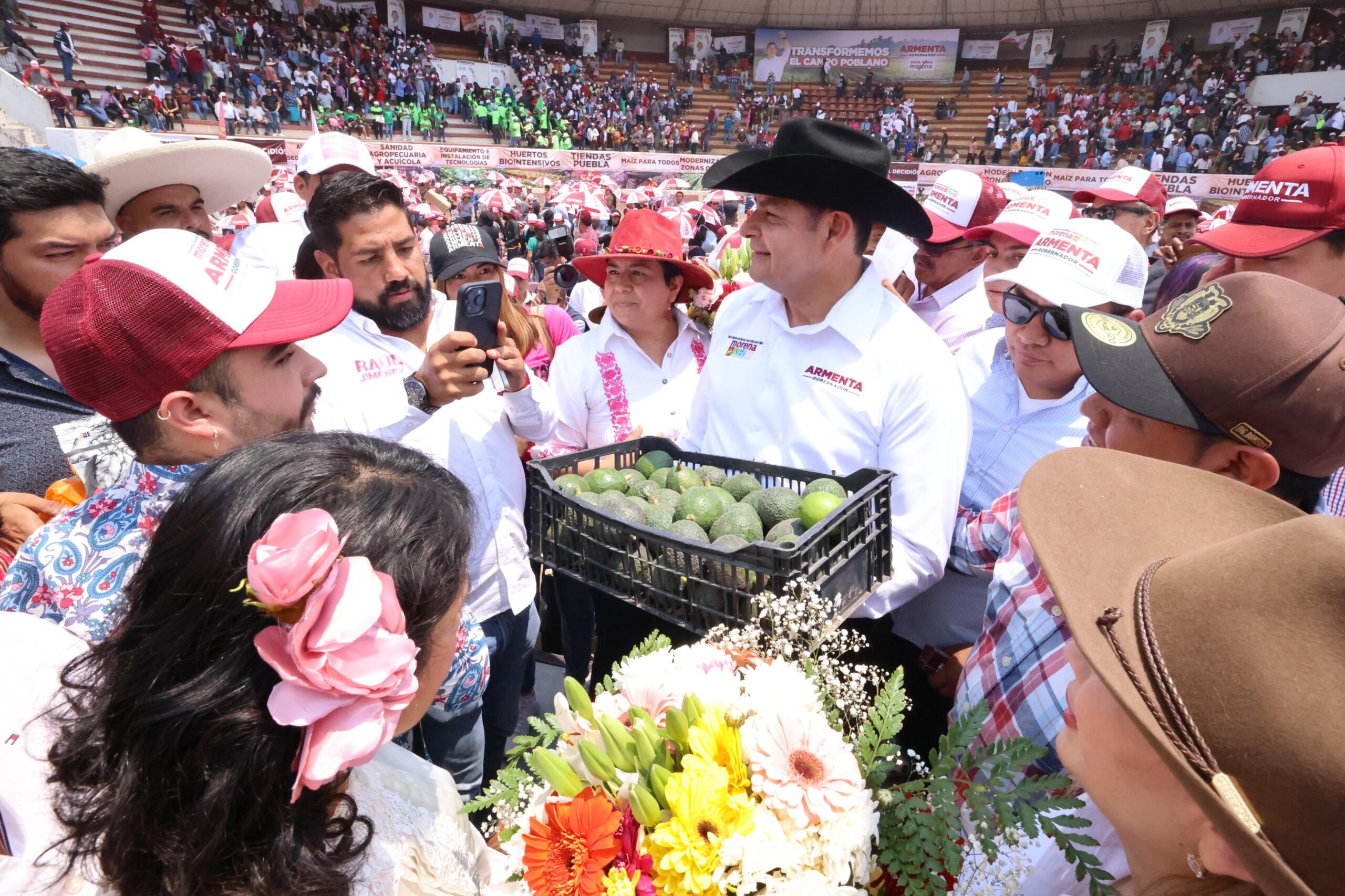 Alejandro Armenta anuncia proyecto solar para el desarrollo rural en Puebla